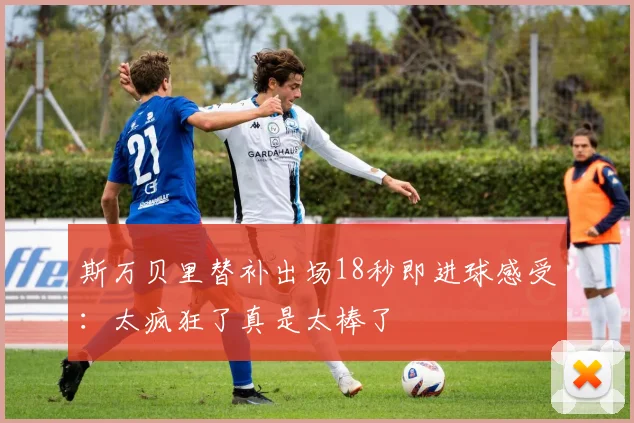 斯万贝里替补出场18秒即进球感受：太疯狂了真是太棒了
